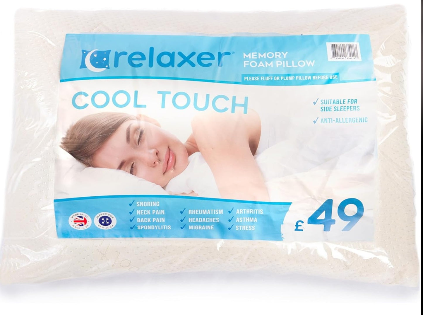 Memory Foam Cool Touch Pillow