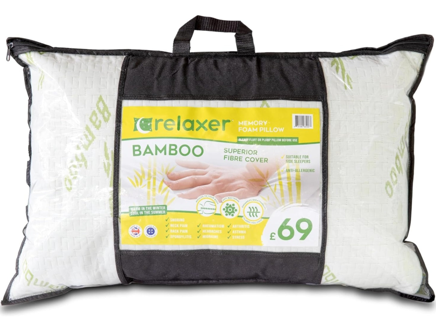 Memory Foam Bamboo Pillows